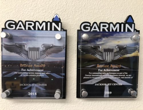 Jackson Jet Center wins 2nd Garmin Bronze Award for Achievement